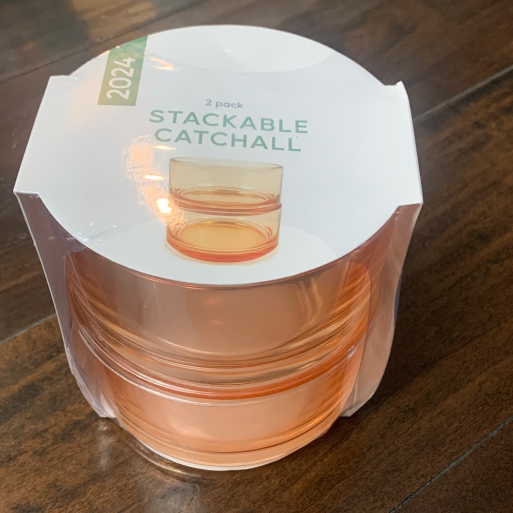 New glass stackable catchall (use for anything)
